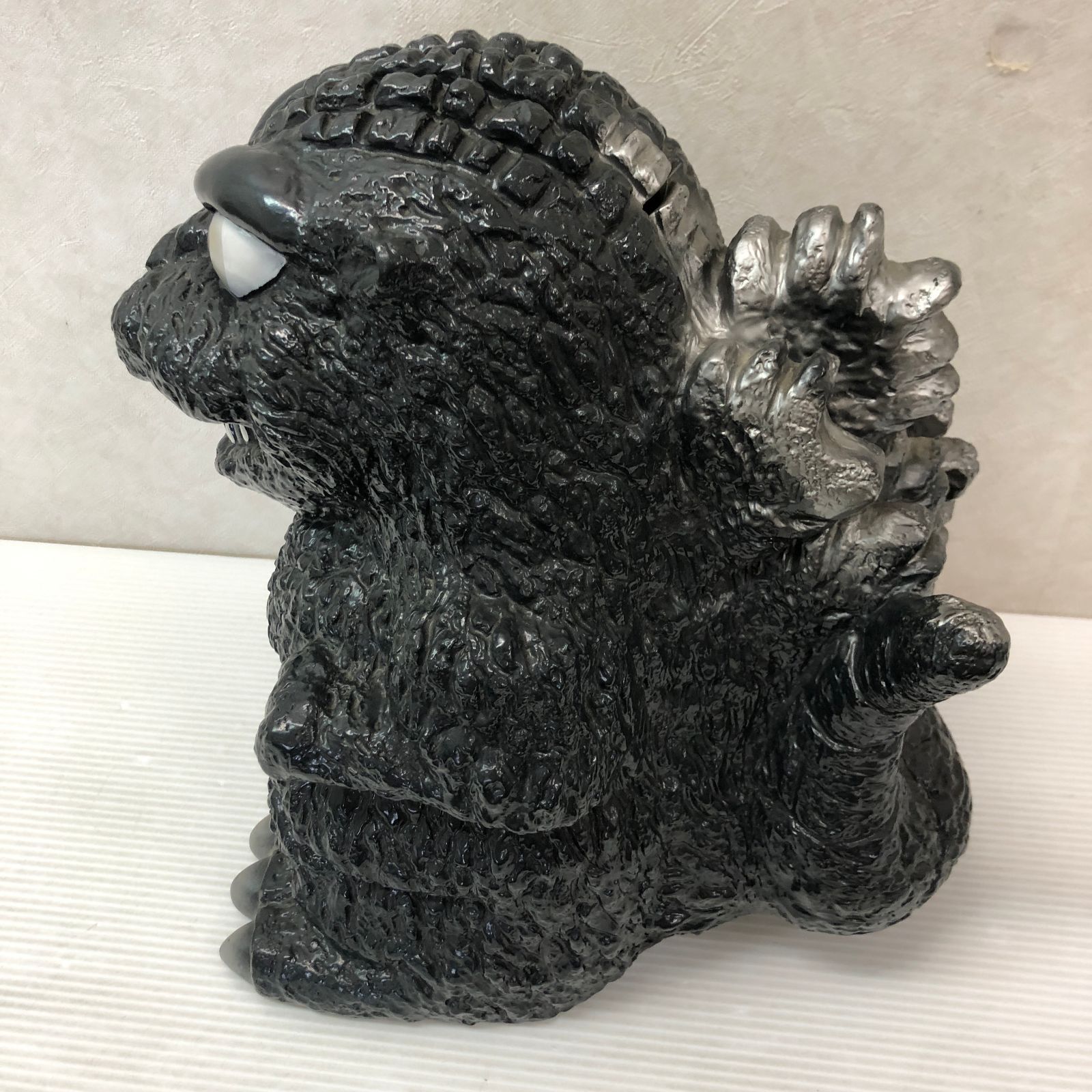 △ゴジラ 貯金箱 フィギュア 1994年製 約34cm ジャンク品 smtoku092821