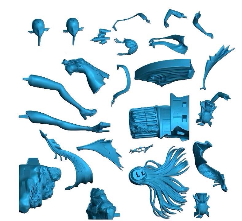 1/6 ガレージキット フィギュア 未塗装 鳴潮 カルテジア 31cm - メルカリ