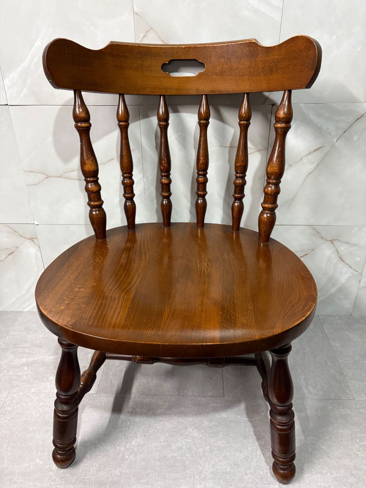 ⑧ 柏木工 KASHIWA ウィンザーチェア オールド ろくろ脚 vintage