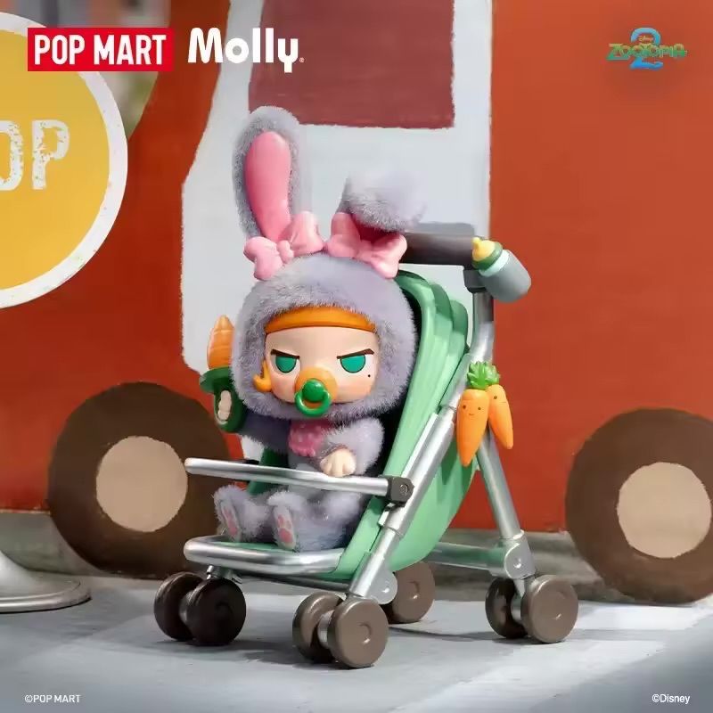 即納】新品 POP MART × MOLLY × Zootopia 2 ポップマート ズートピア2