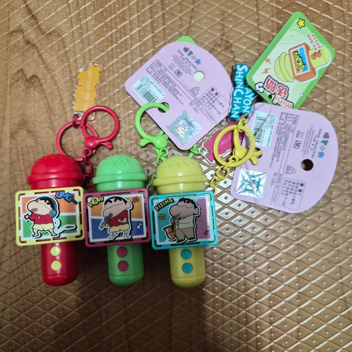 未使用クレヨンしんちゃんグッズ クレヨンしんちゃん キーホルダー 未