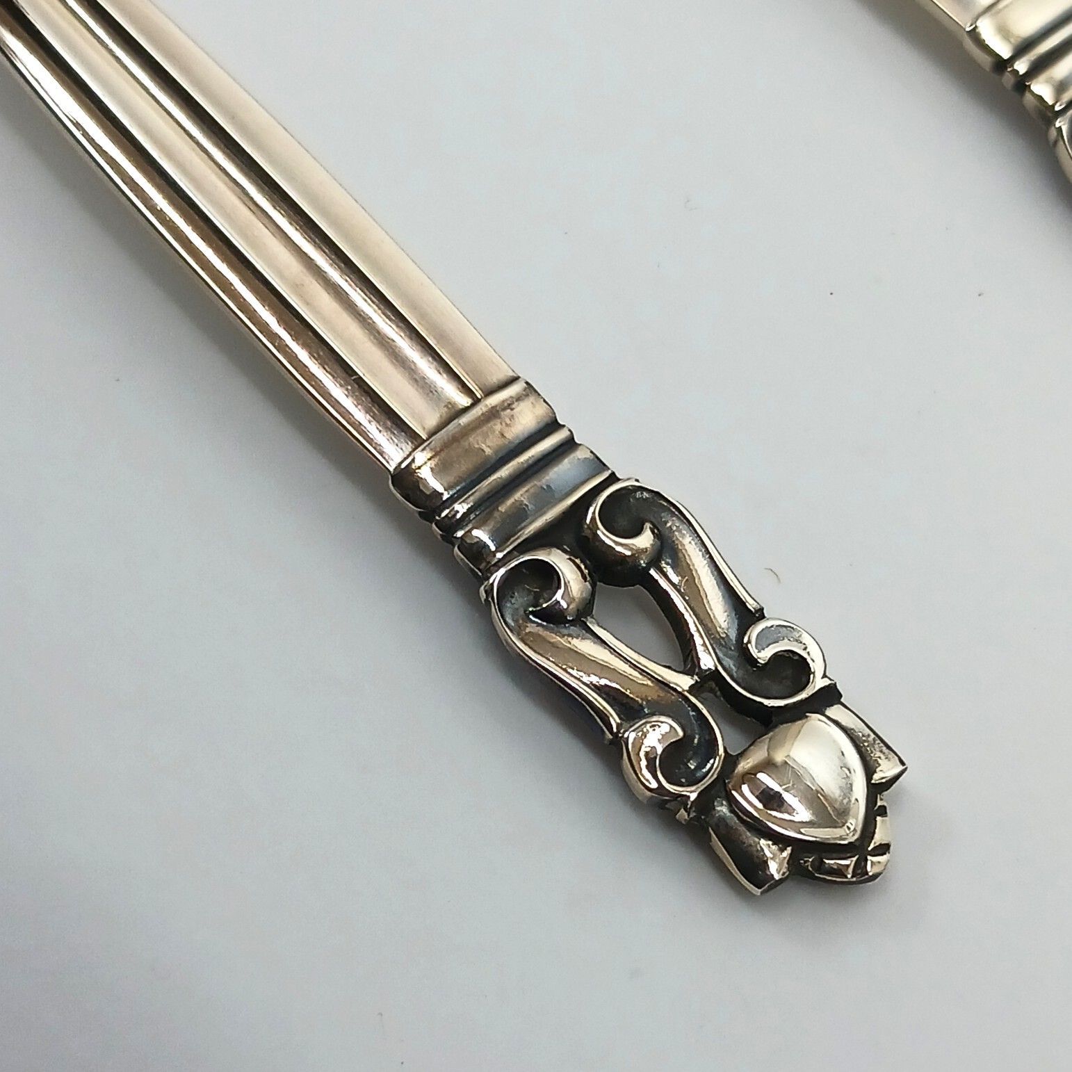 Y2891-1 ジョージジェンセン エコーン カービングセット シルバー