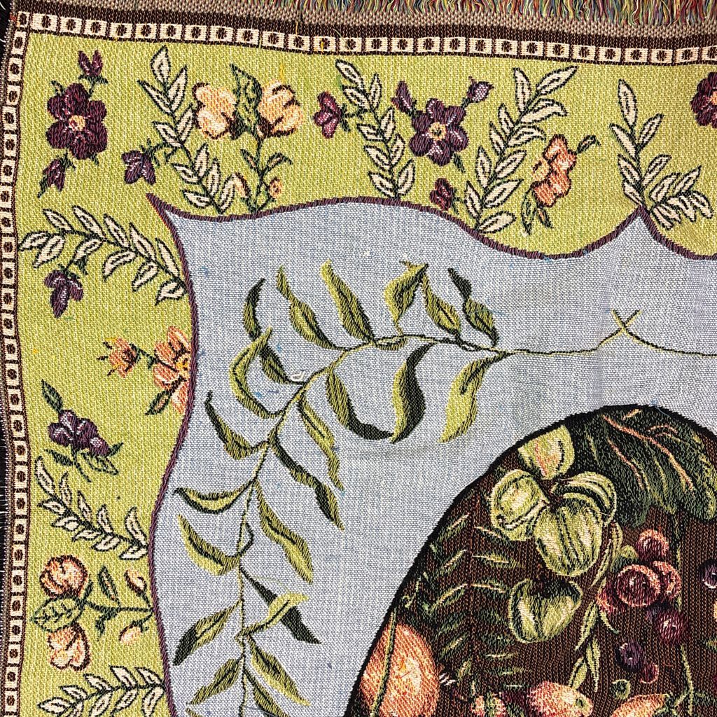 vintageラグ ブランケット マルチカバー タペストリー USA製 MADE IN