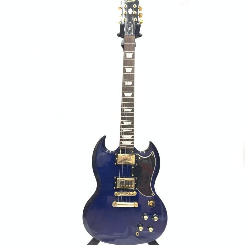 中古】Epiphone SG Custom Shop Limited Edition ブルー[92] - メルカリ