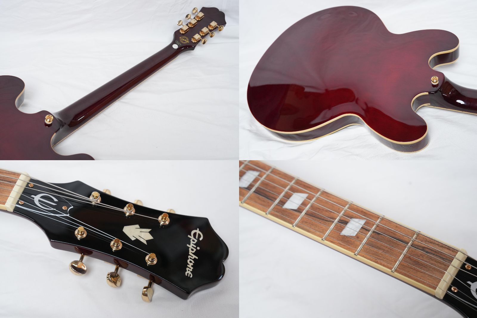 ☆Epiphone☆Riviera P93 WR セミアコ P-90×3 Bigsby搭載 2019年製 美