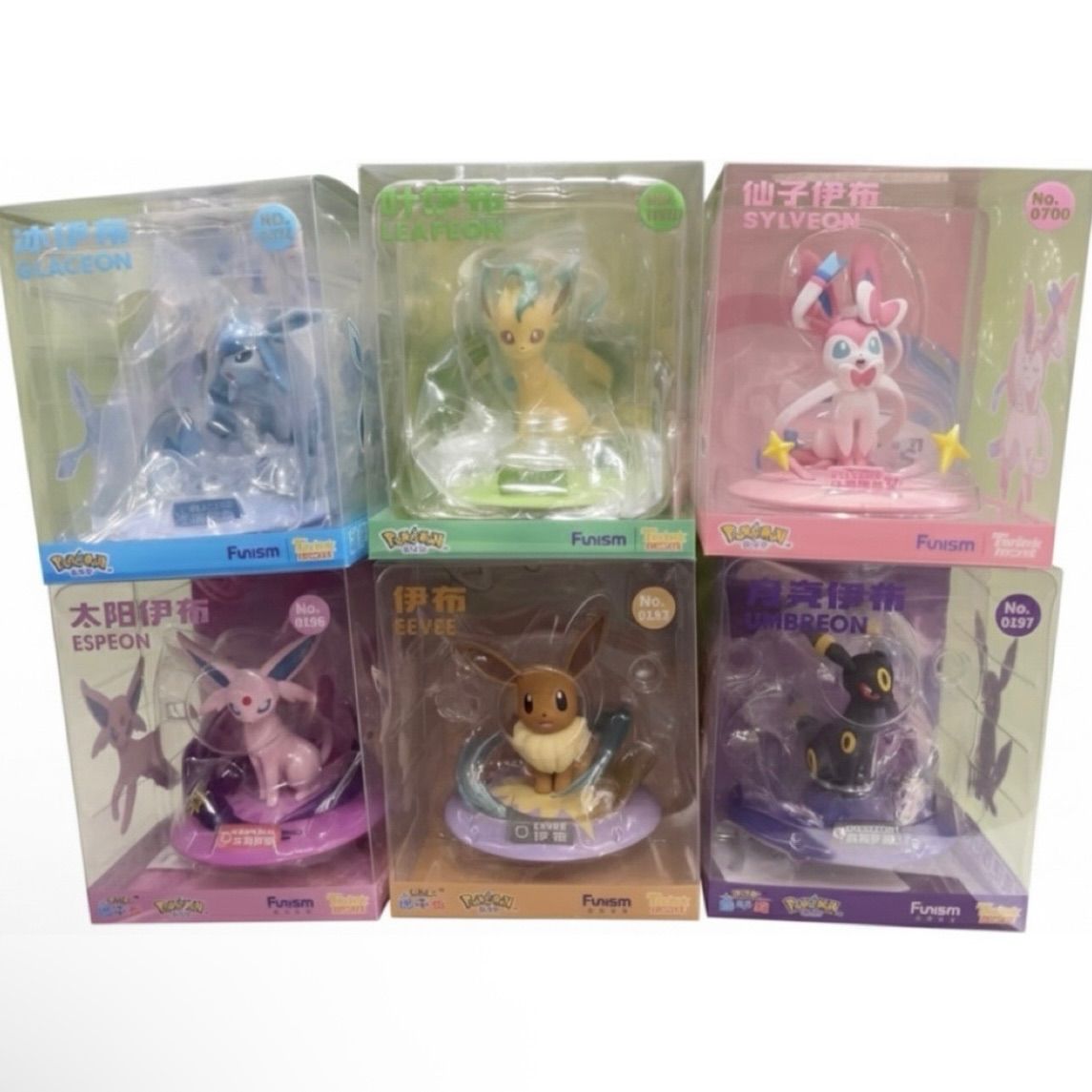 海外限定 ポケモン ブイズ フィギュア funism フニスム 正規品