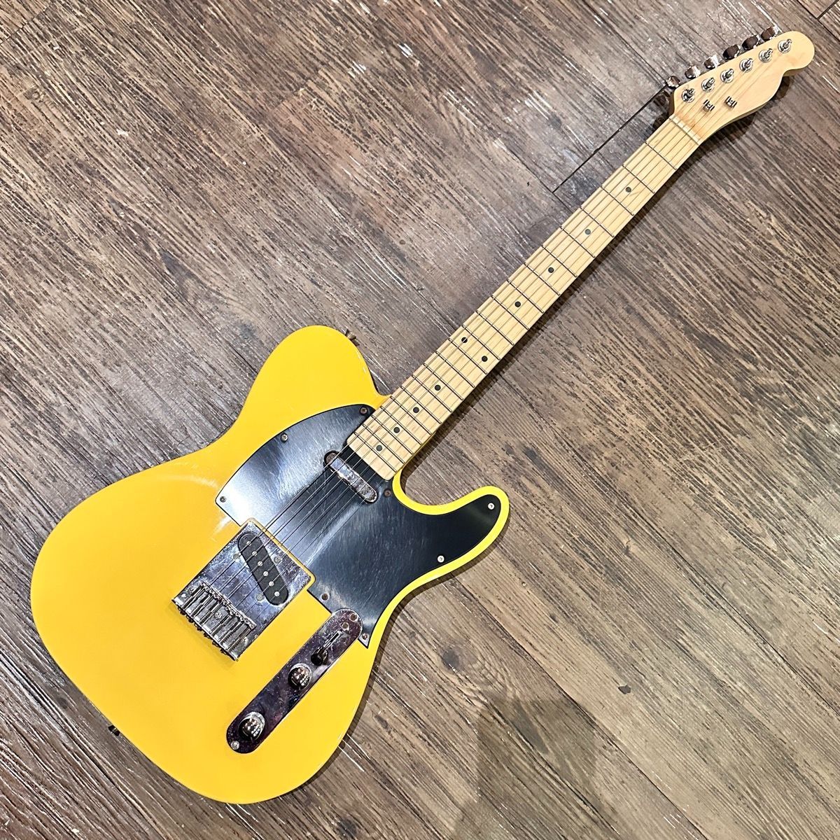 Telecaster Type Yellow Electric Guitar エレキギター テレキャスター