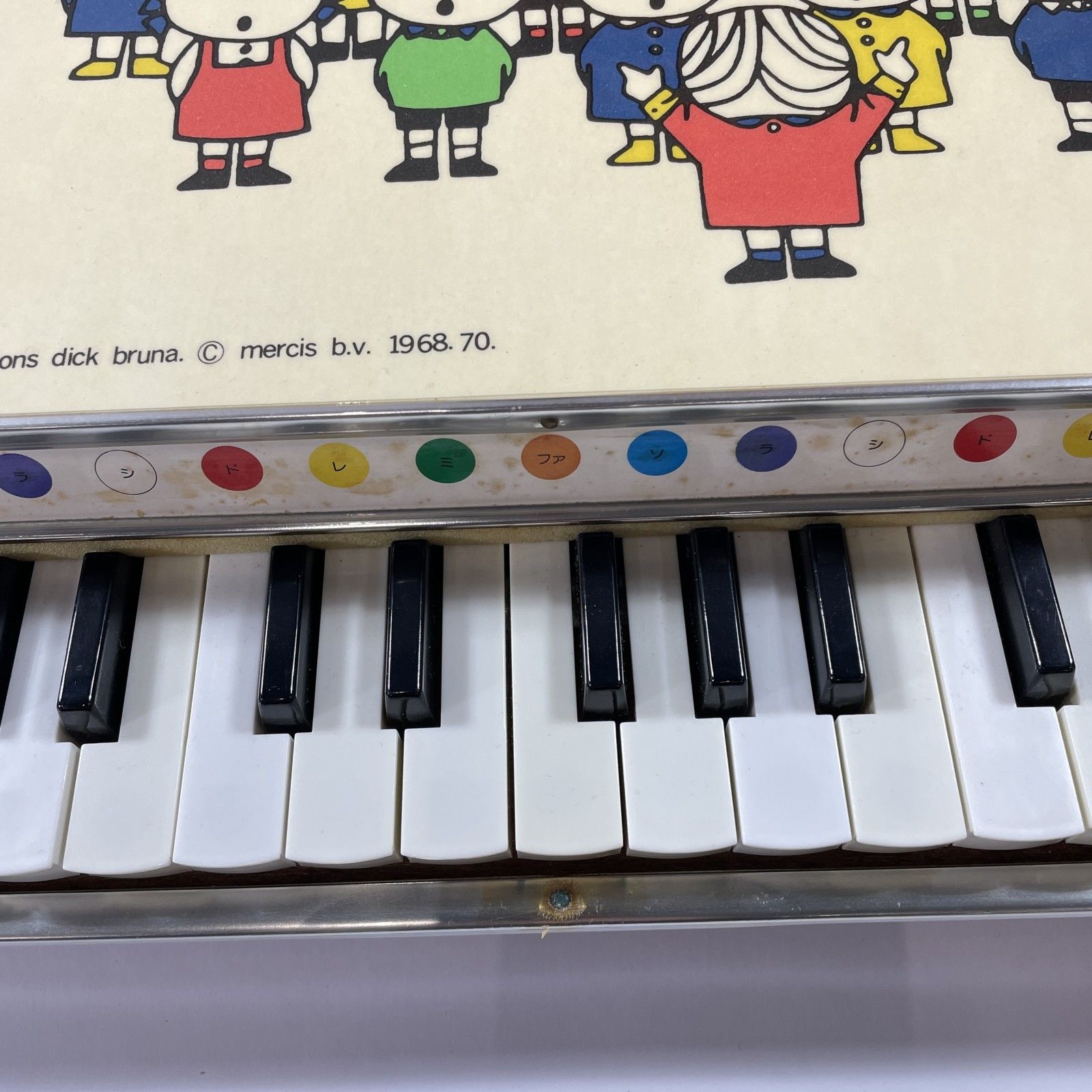 ☆ 希少！ ニチガン 木のおもちゃ ミッフィー 36K グランドピアノ 半音