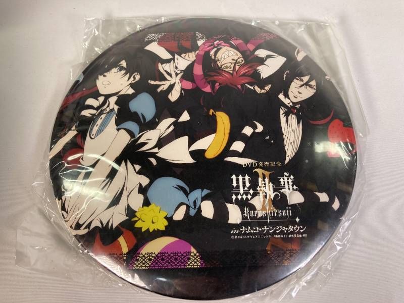 DVD発売記念 黒執事Ⅱ inナムコ・ナンジャタウン 特大缶バッジ 入荷