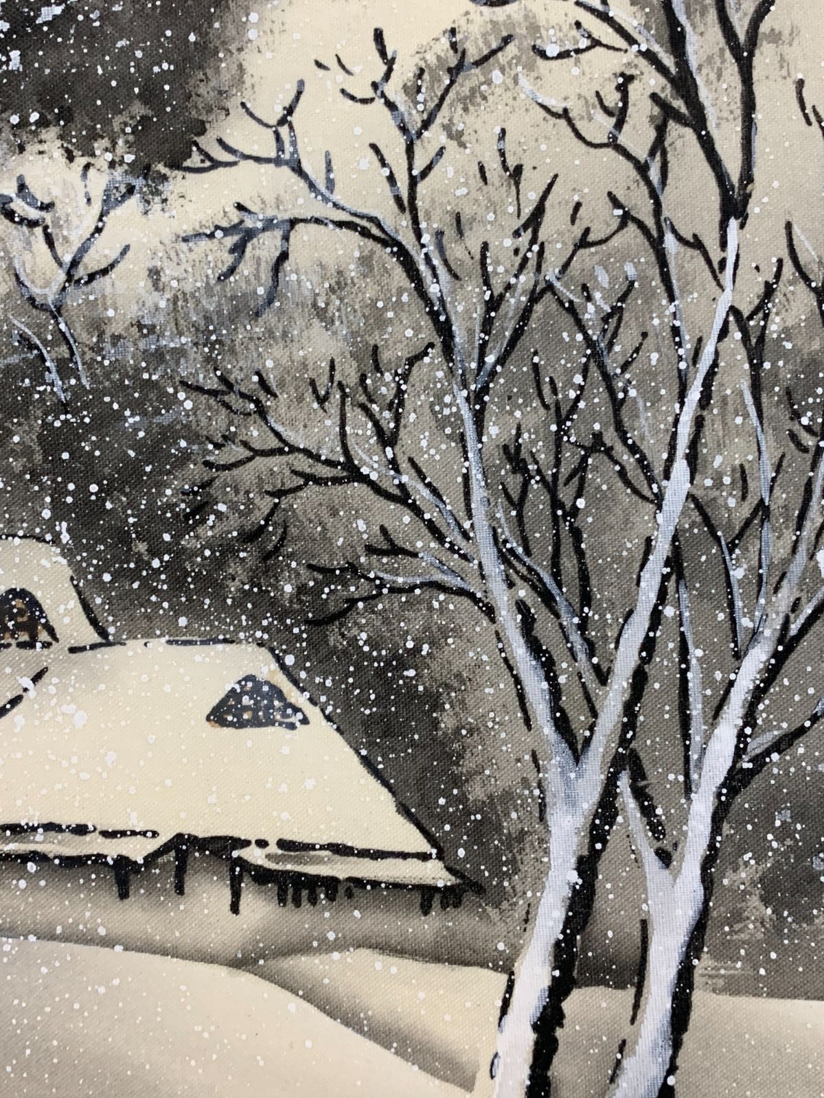 掛け軸】288 福永大蕪「水墨山水」#茶掛 #掛軸 #古美術 #骨董 #お