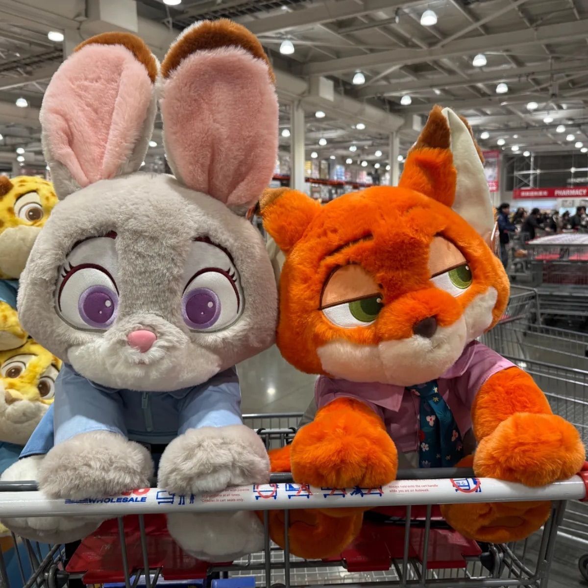 ズートピア2 ジュディ ニック ぬいぐるみ コストコブランケット入り