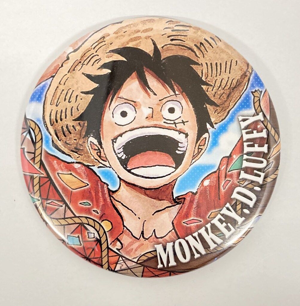集英社 東京ワンピースタワーCOLLECTION缶バッジ ルフィ - メルカリ