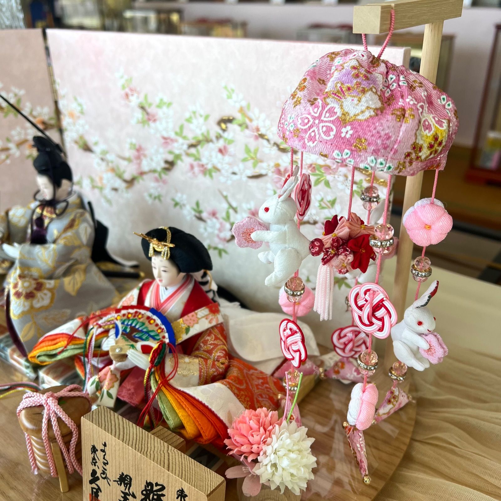 正規取扱店】ひな人形 久月 親王飾り つるし雛 雛人形 - メルカリ