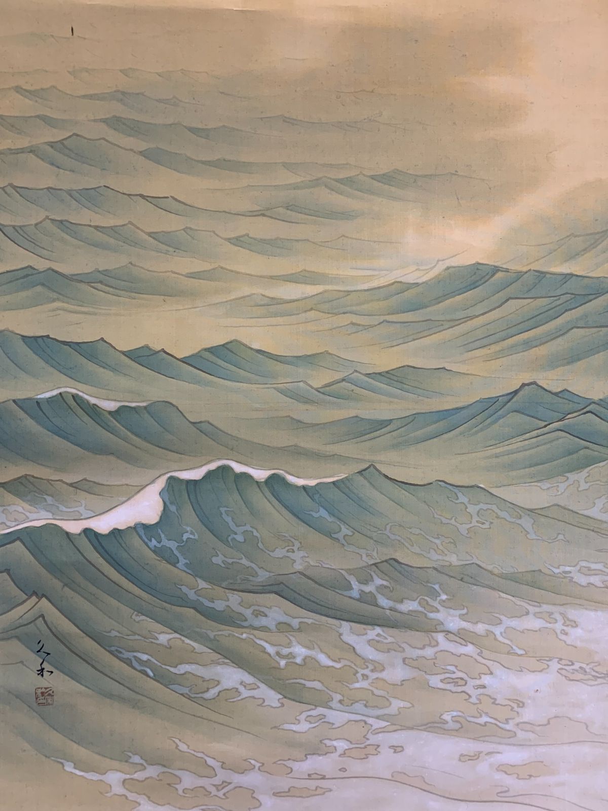 掛け軸】302 久和「旭日」#茶掛 #掛軸 #古美術 #骨董 #お値下げ歓迎