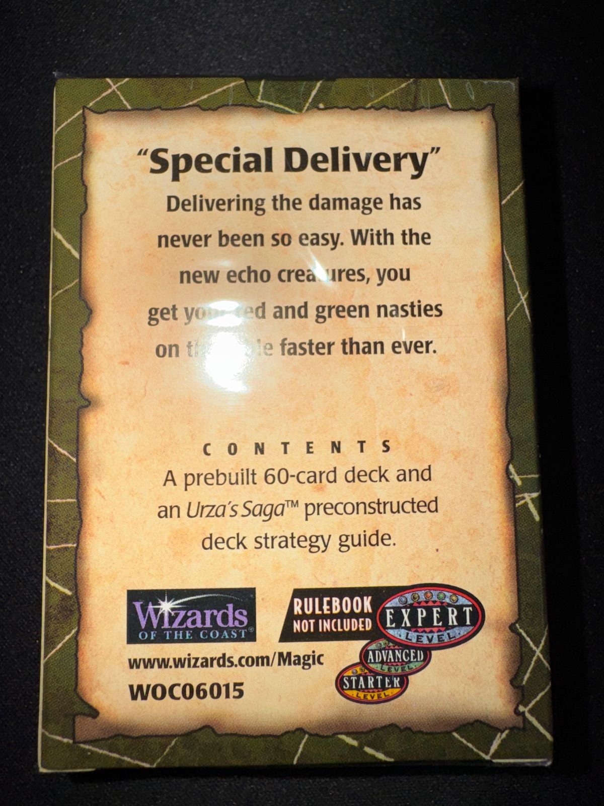 MTG 英語版 ウルザズ・サーガ 速攻/Special Delivery 新品未開封