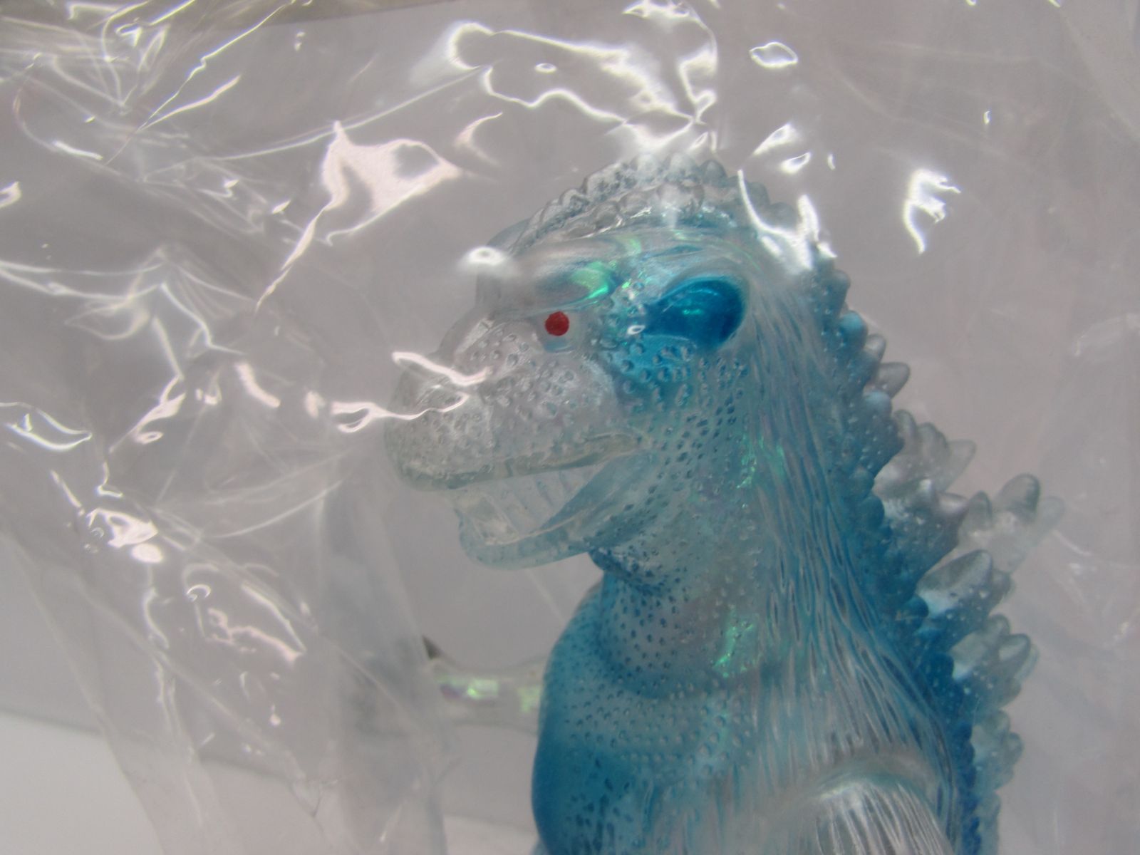 マルサン 友の会限定 クリスタル 怪獣シリーズ ゴジラ 赤目 1954 希少