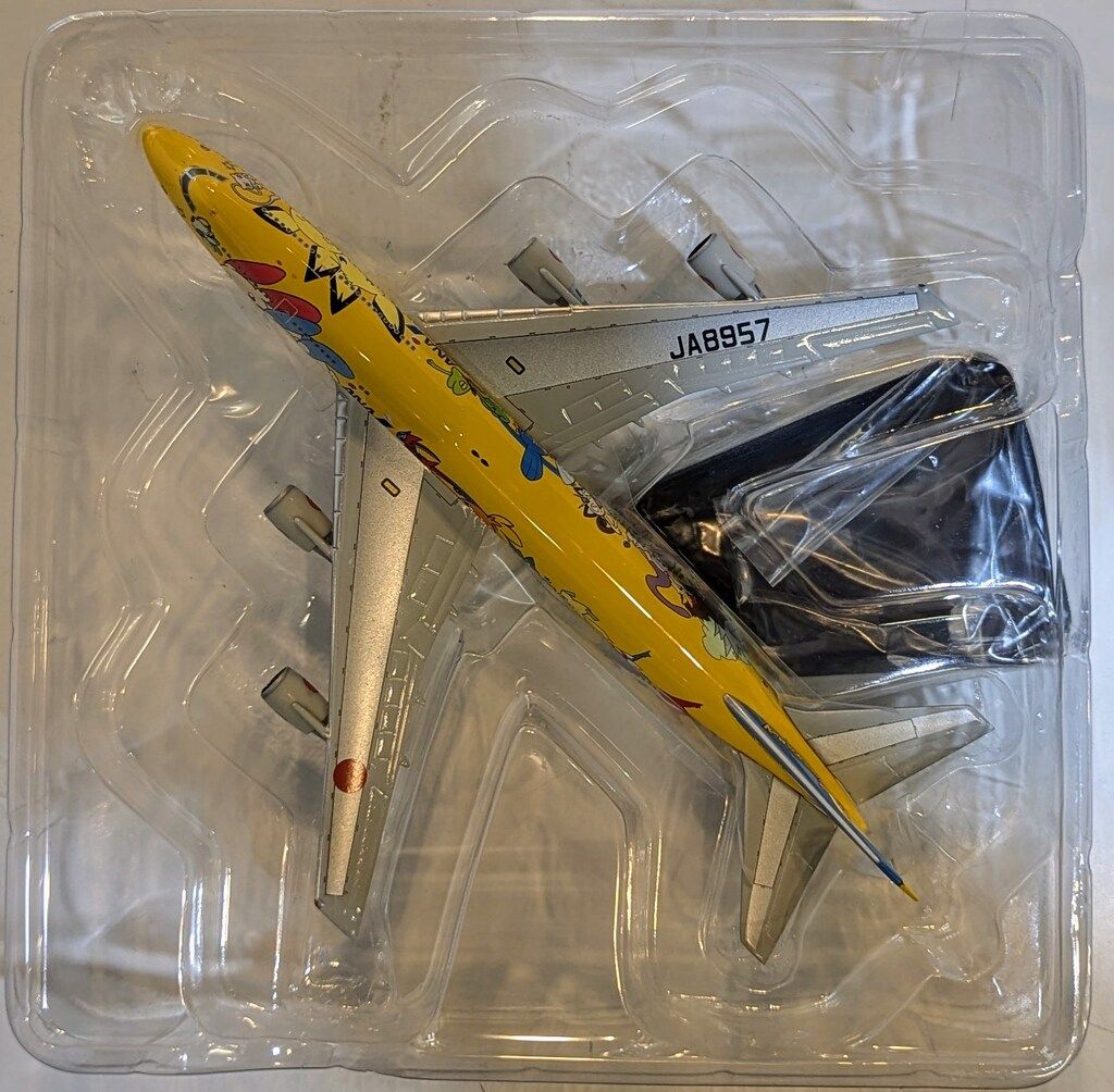 全日空商事 1/500 ANA BOEING 747-400/ポケモンジェット ピカチュウ