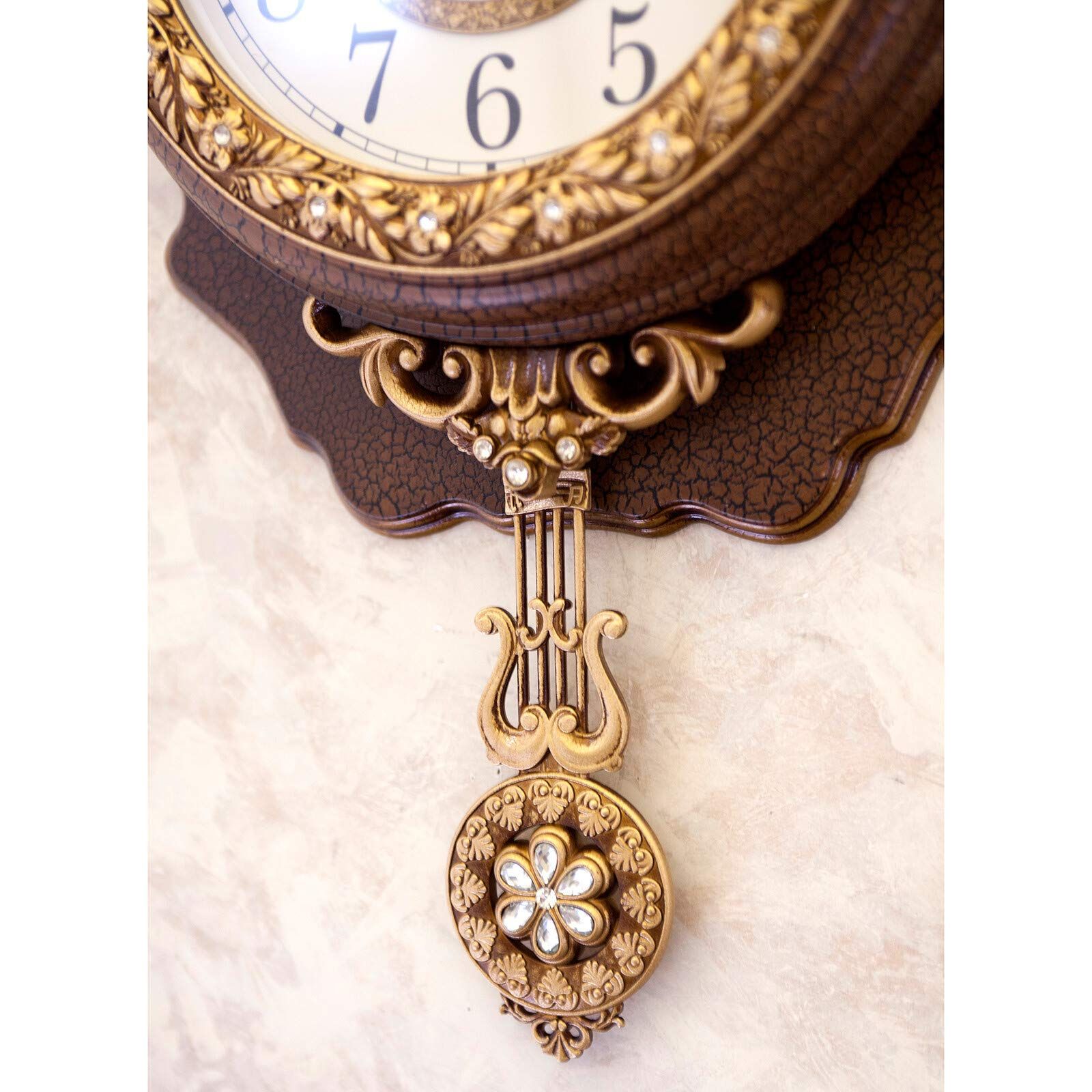 新品 掛け時計 ビクトリアンパレス ペンデュラム ウォールクロック