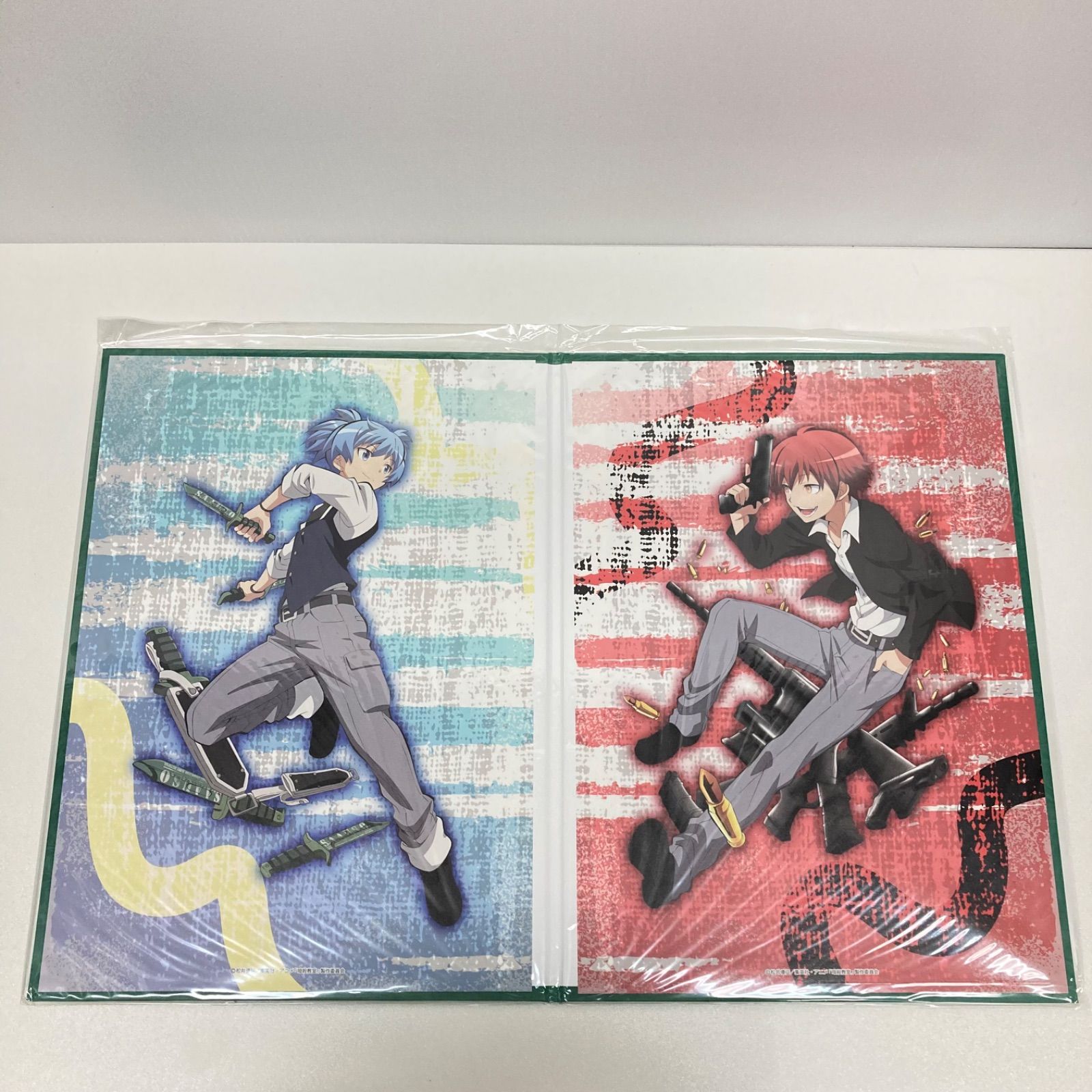 暗殺教室 潮田渚 赤羽業 修了証書風ポートレート アニメイト 特典