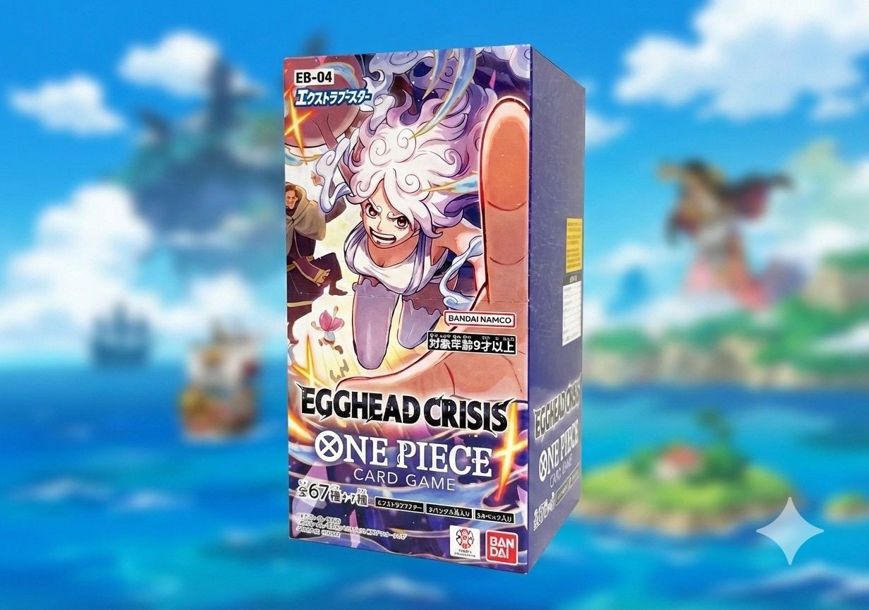 ✓ 【新品未開封】ONE PIECEカードゲーム EB-04 EGGHEAD CRISIS