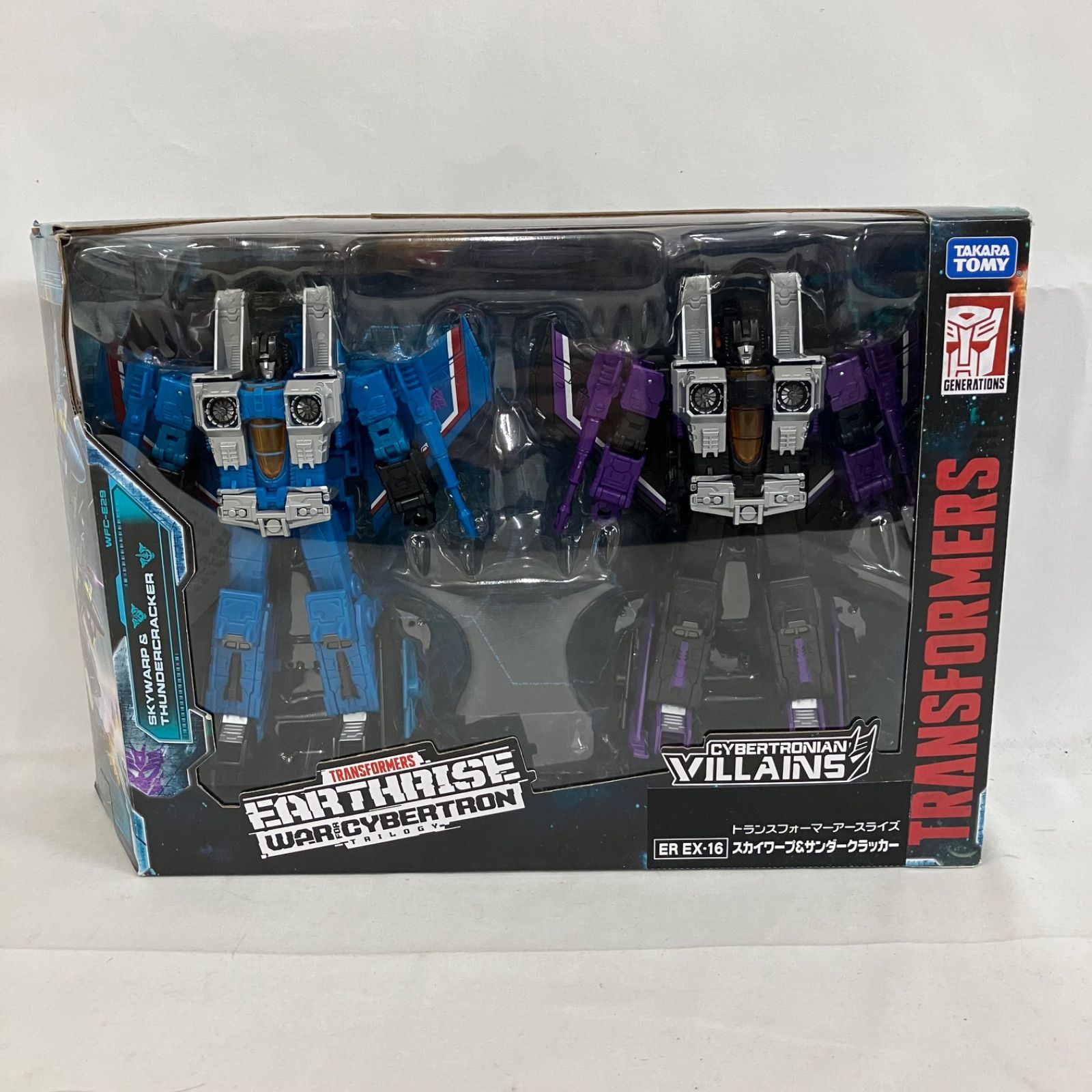 美品 トランスフォーマーアースライズ ER EX-16 スカイワープ&サンダー