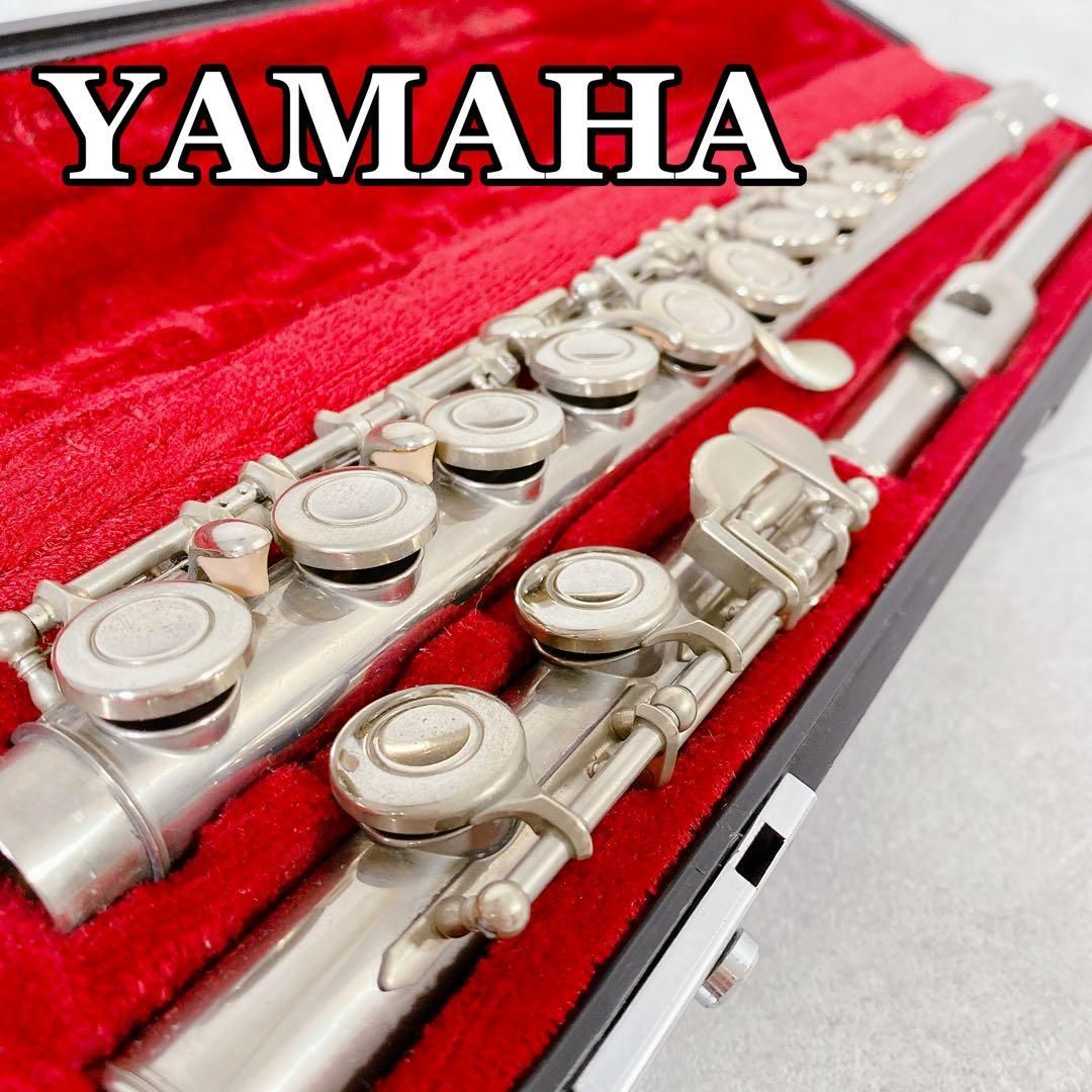 T189 ヤマハYFL-211 フルート Eメカ カバードキィ 管楽器 吹奏楽