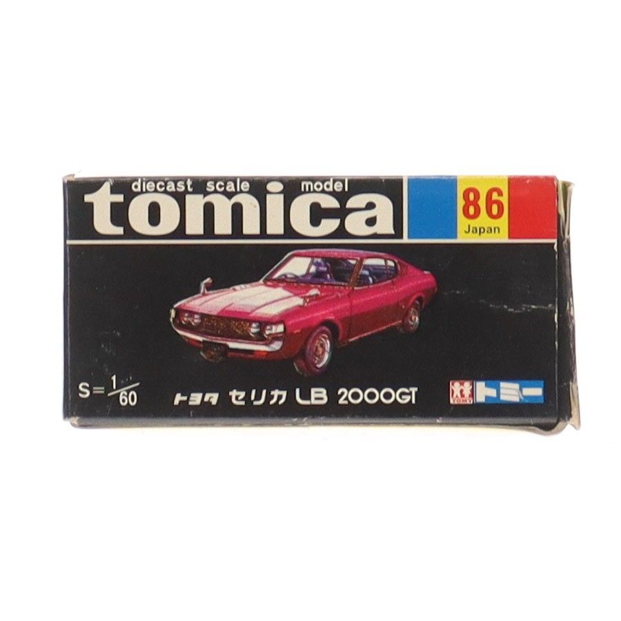 トミカ No.86 1/60 トヨタ セリカ LB 2000GT(パープル/黒箱) 30周年
