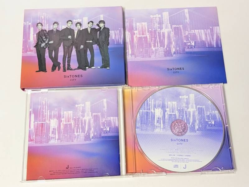 SixTONES アルバム 9点セット まとめ売り 1st/CITY/声/THE VIBES Blu