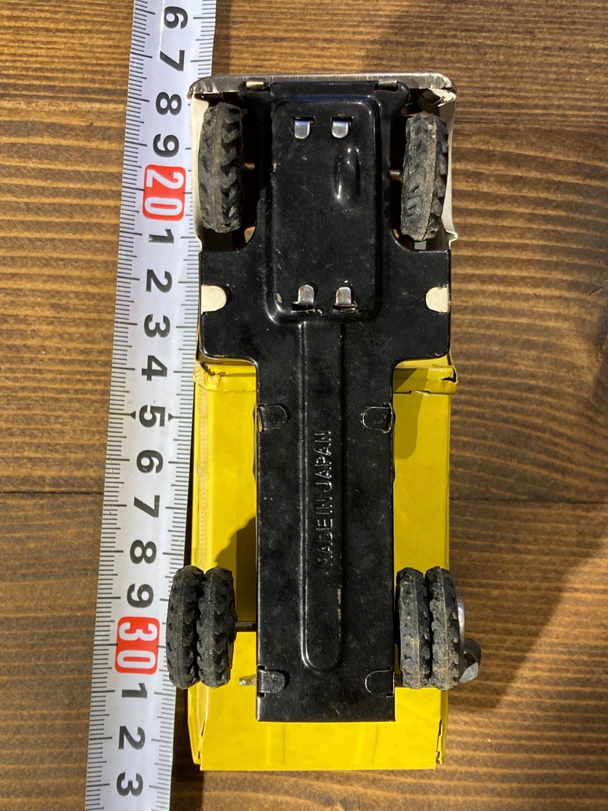 MP144) アサヒ玩具 CHEVROLET シボレー ダンプトラック ブリキ 玩具