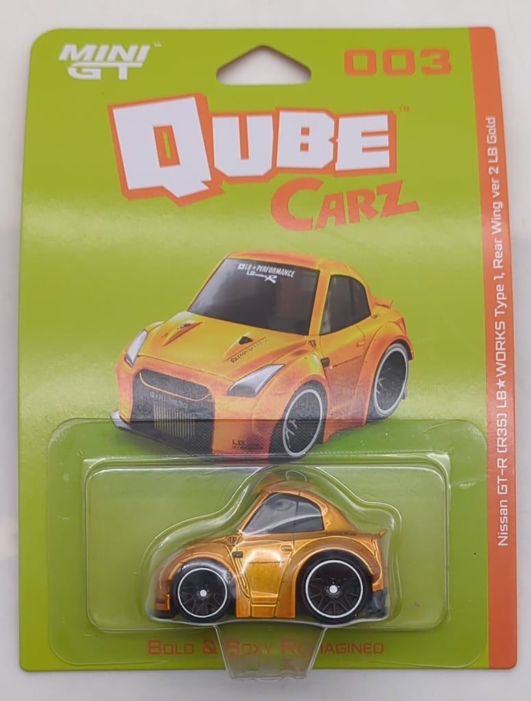 TSM MODEL MINI GT/QUBE CARZ 003 Nissan GT-R(R35) LB☆WORKS Type 1