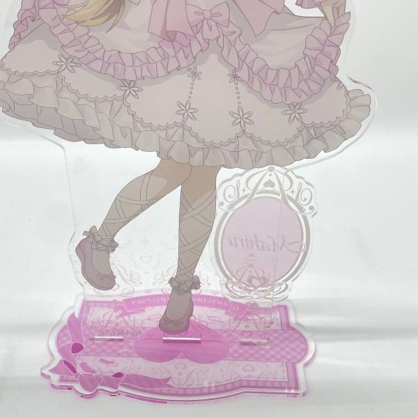 中古】現状品）椎名真昼 BIGアクリルスタンド ホワイトロリータver[24