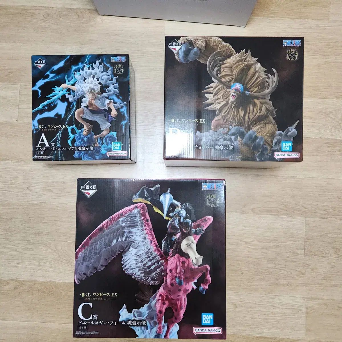 一番くじ ONE PIECE EX A賞 モンキー・D・ルフィ(ルフィ) B賞 トニー