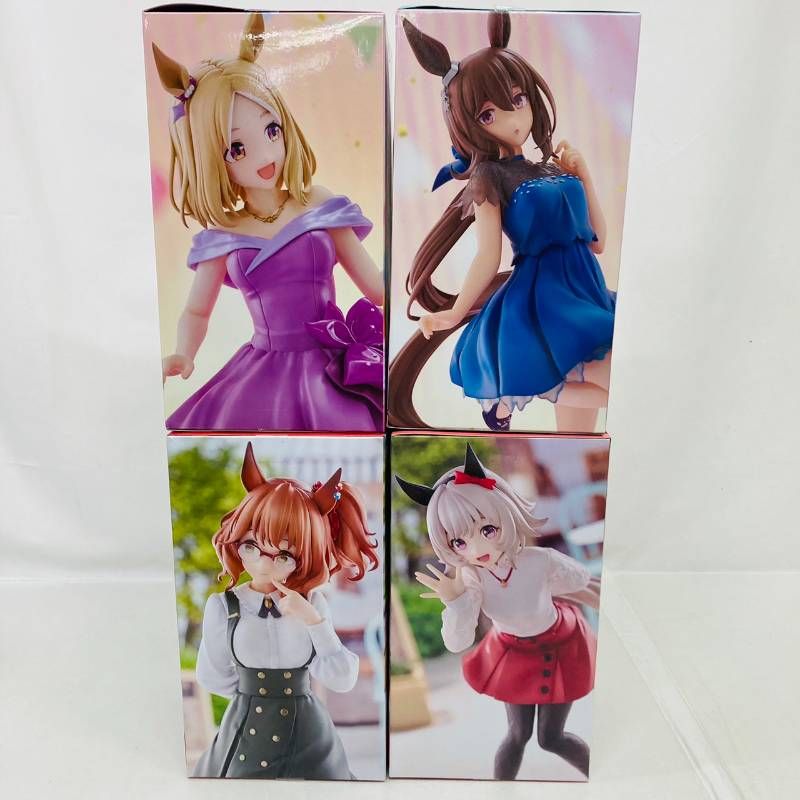 まとめ ウマ娘 プリティーダービー フィギュア 4体 セット Trio-Try-iT