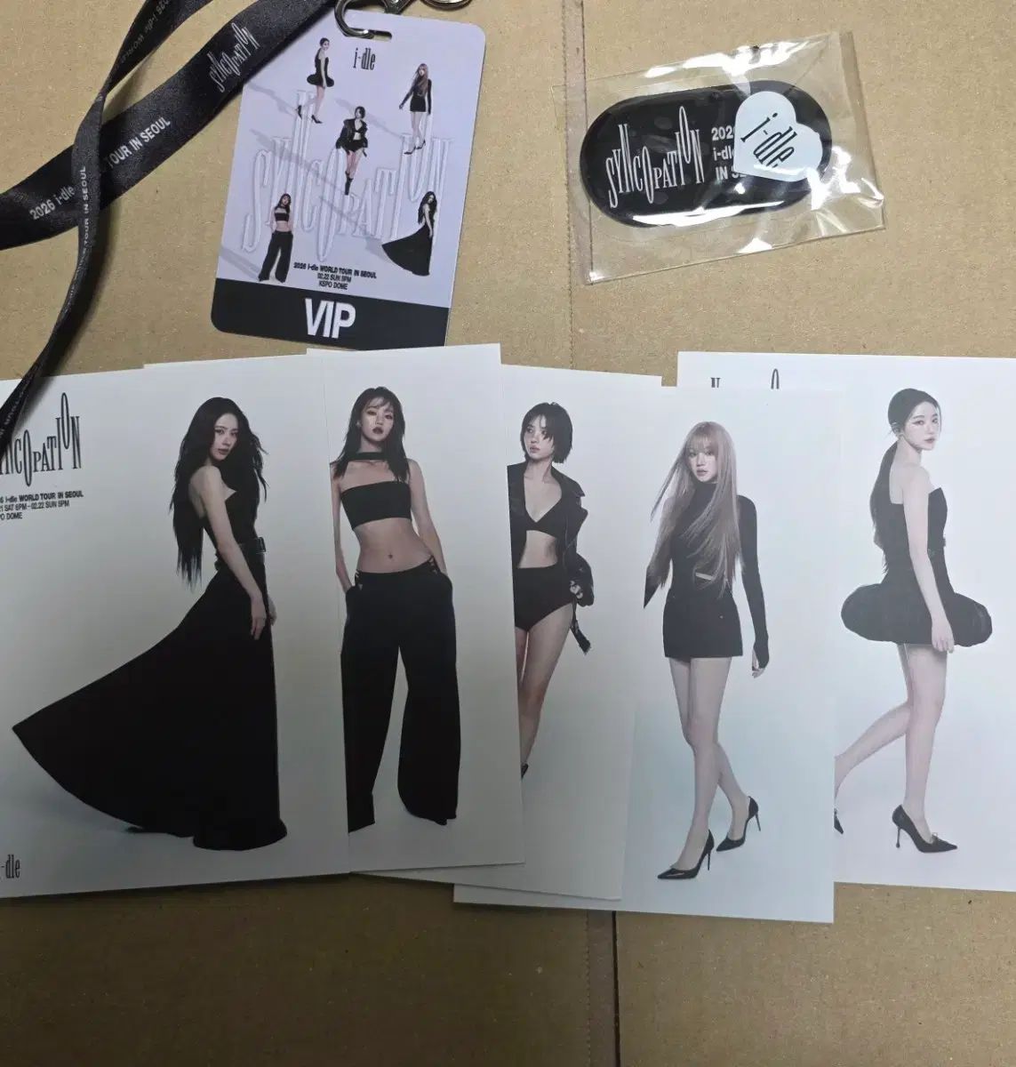 アイドルVIP特典 NEVERLAND ZONE トレカ コンサート ソヨン ウギ