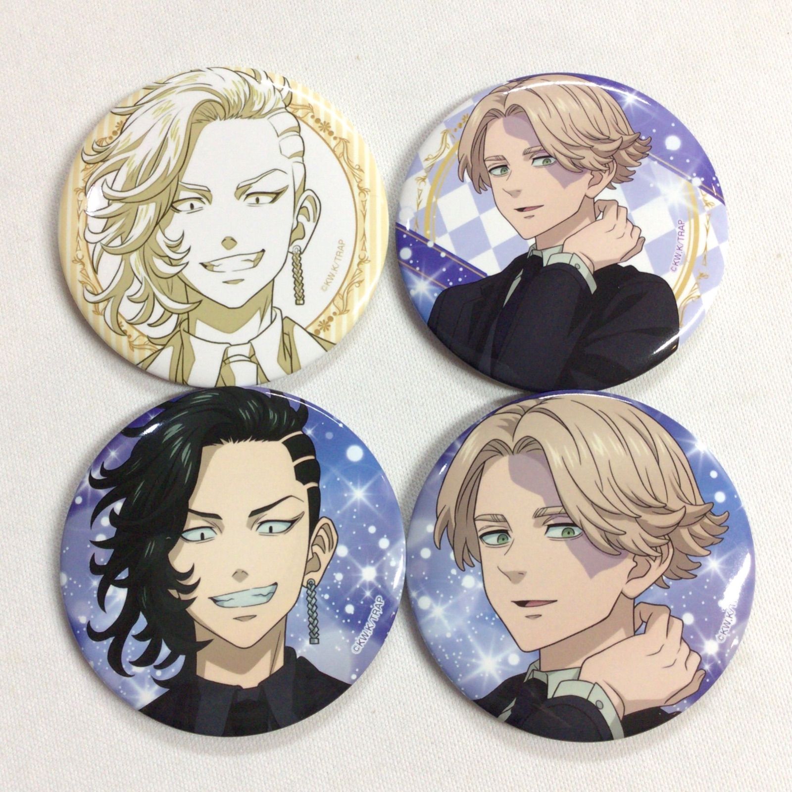 東京リベンジャーズ 九井一 乾青宗 缶バッジ 4個 セット - メルカリ