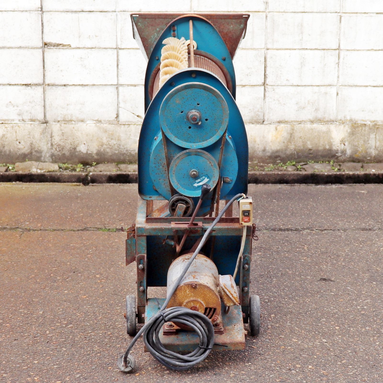 新潟発 石井製作所 砕土機 ロータリークラッシャー RKM-8 実働確認済