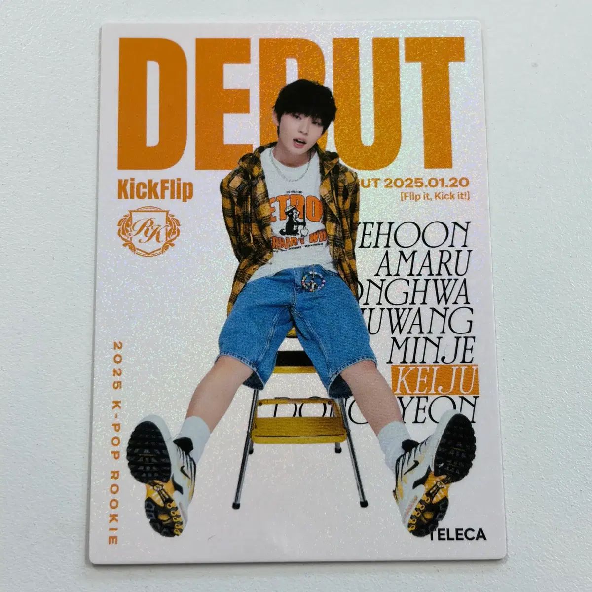 キックフリップ K-Joo 2025ルーキートレカ私服 MAGAZINEトレカ - メルカリ