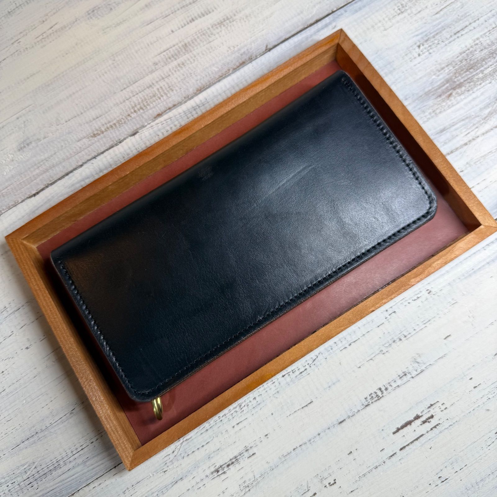 トラッカーウォレット ロング3層】クロムエクセル universal ゴールド