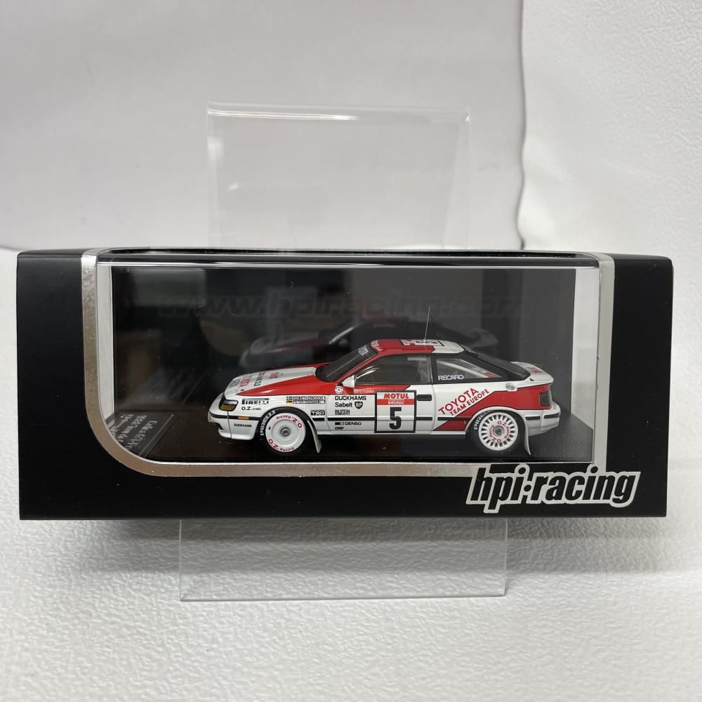 中古】1/43 HPI ｾﾘｶ GT-Four #5 1988 Tour de Corse K.ｴﾘｸｿﾝ[79