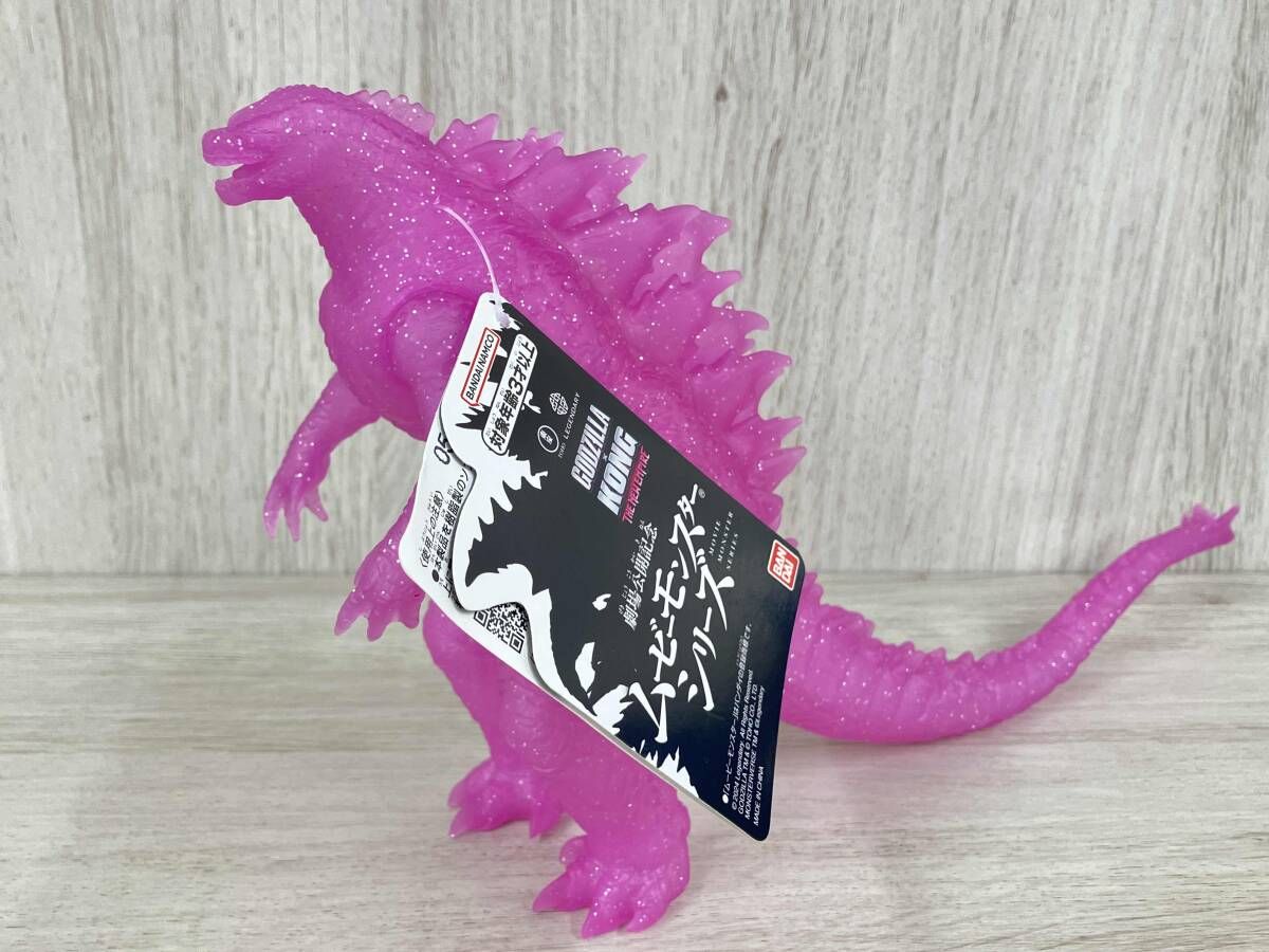バンダイ GODZILLA(2024) クリアラメピンク ムービーモンスター