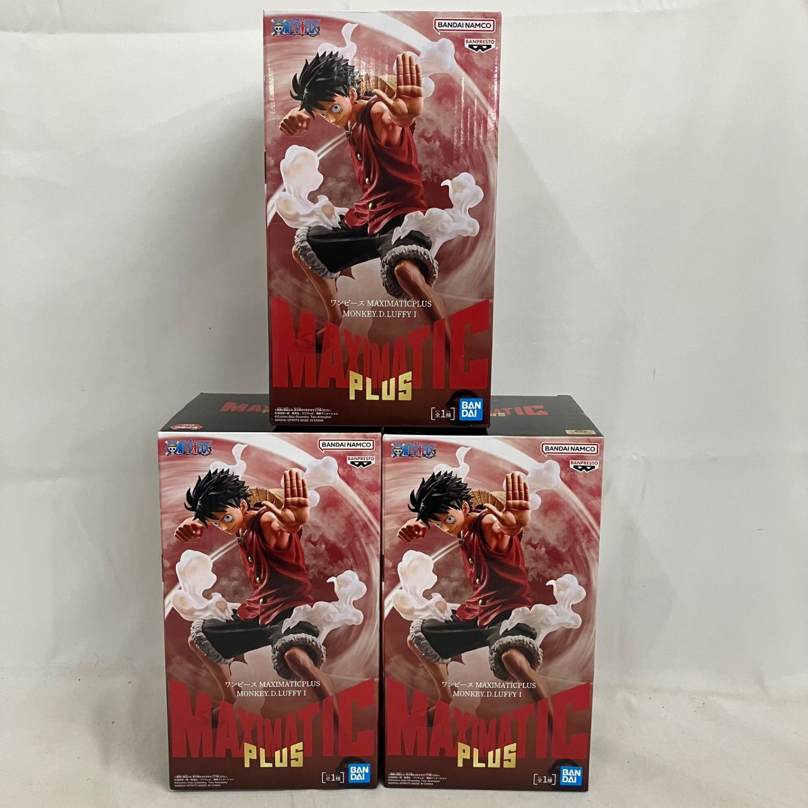 未開封 ONE PIECE MAXIMATIC PLUS モンキー・D・ルフィ I フィギュア 3