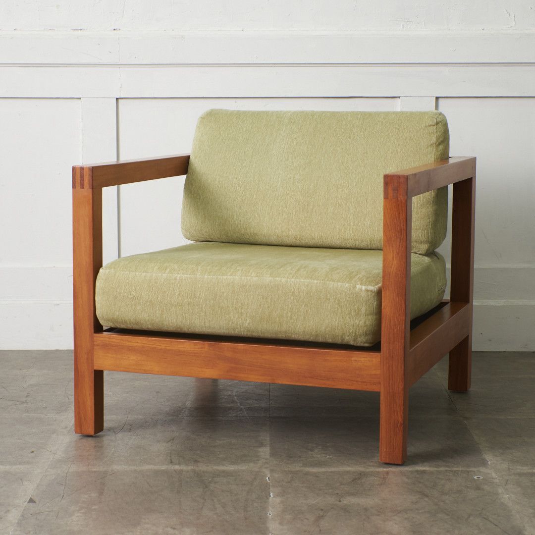 スキャンティーク SCANTEAK チーク 無垢材 1人掛け ソファ アーム