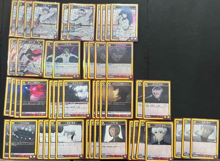 デッキ】東京喰種黄CCG【UNIONARENA】 ユニオンアリーナ - メルカリ