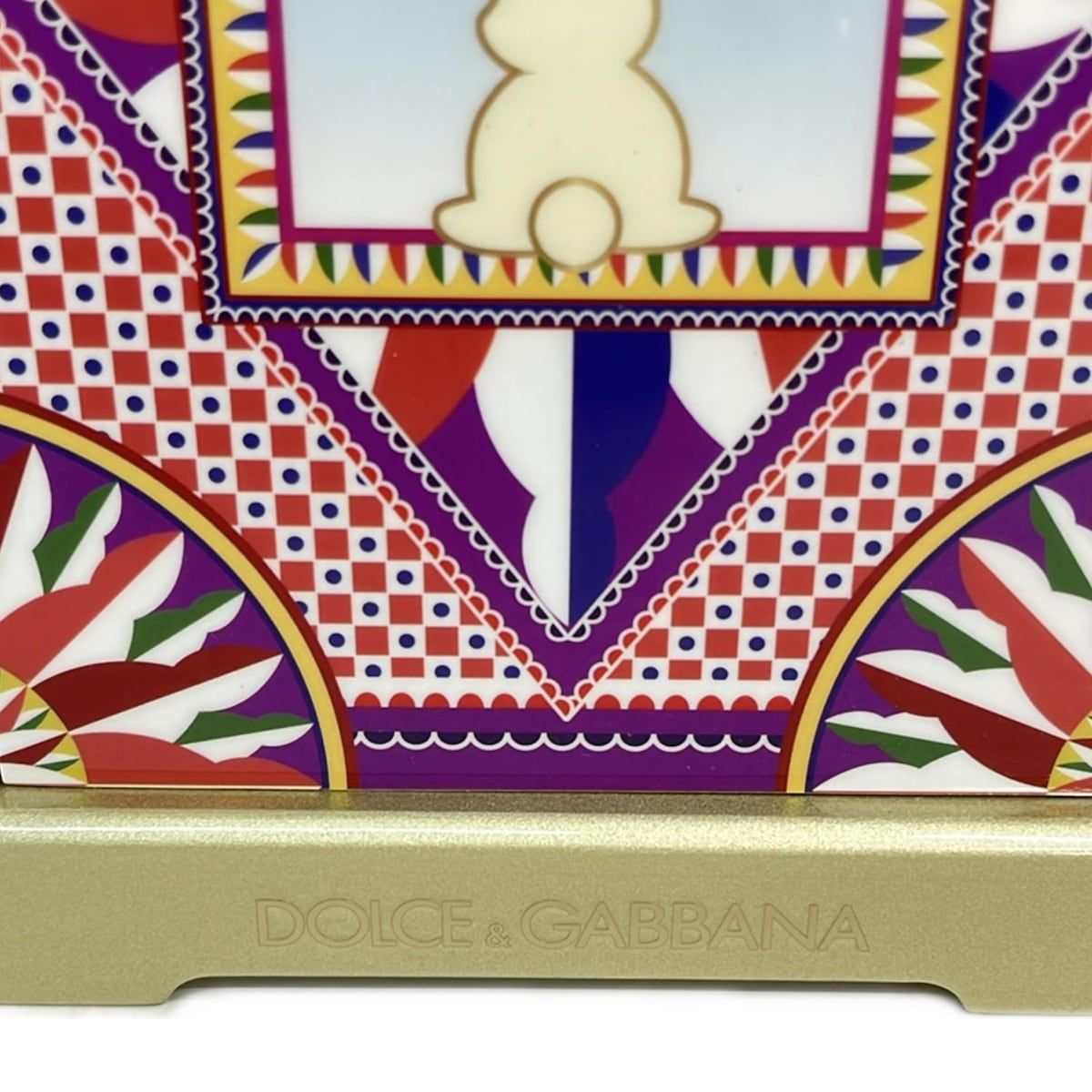 DOLCE&GABBANA(ドルチェアンドガッバーナ) 小物美品 - パープル×ピンク