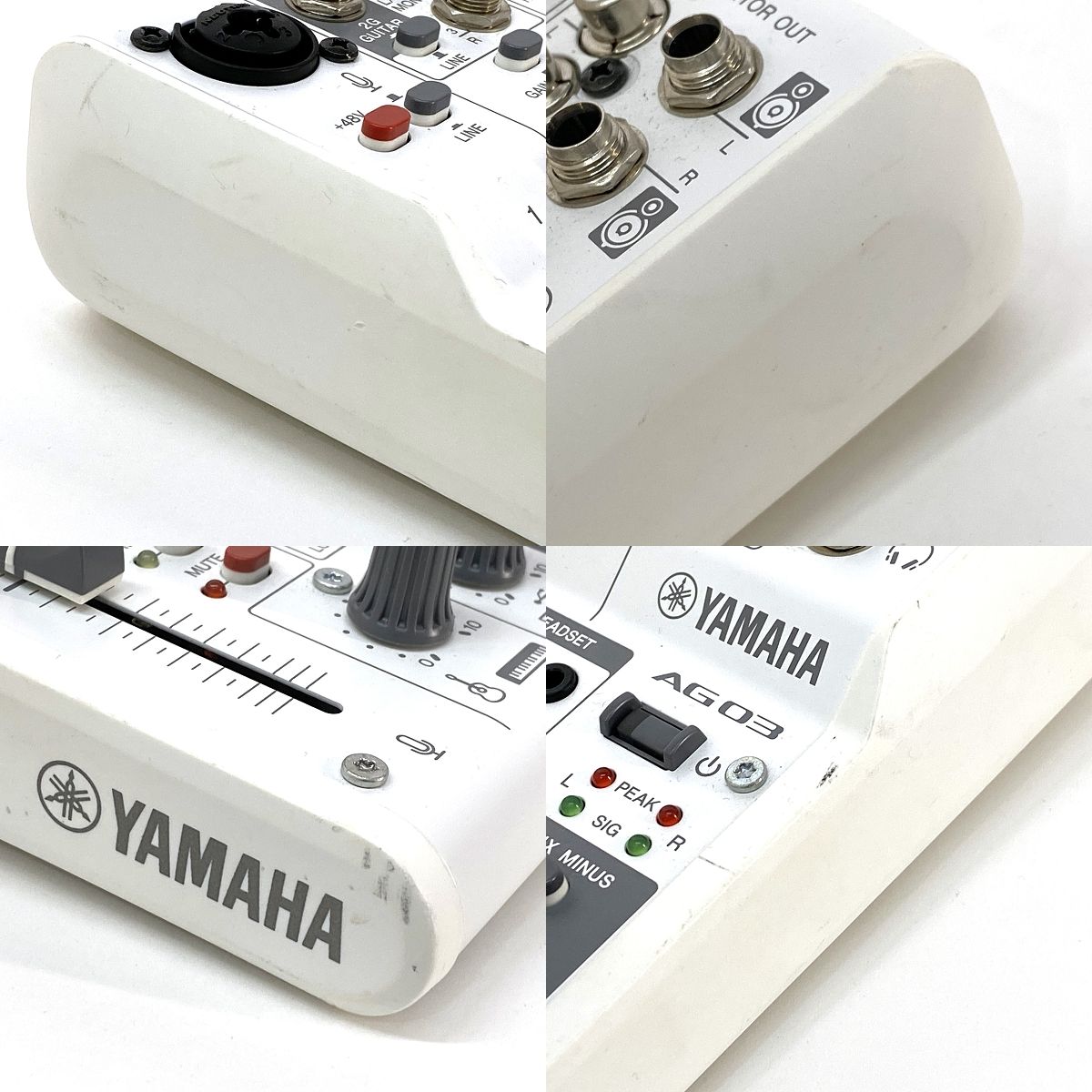 YAMAHA ヤマハ AG03 MK2 オーディオインターフェース USBタイプ ※中古