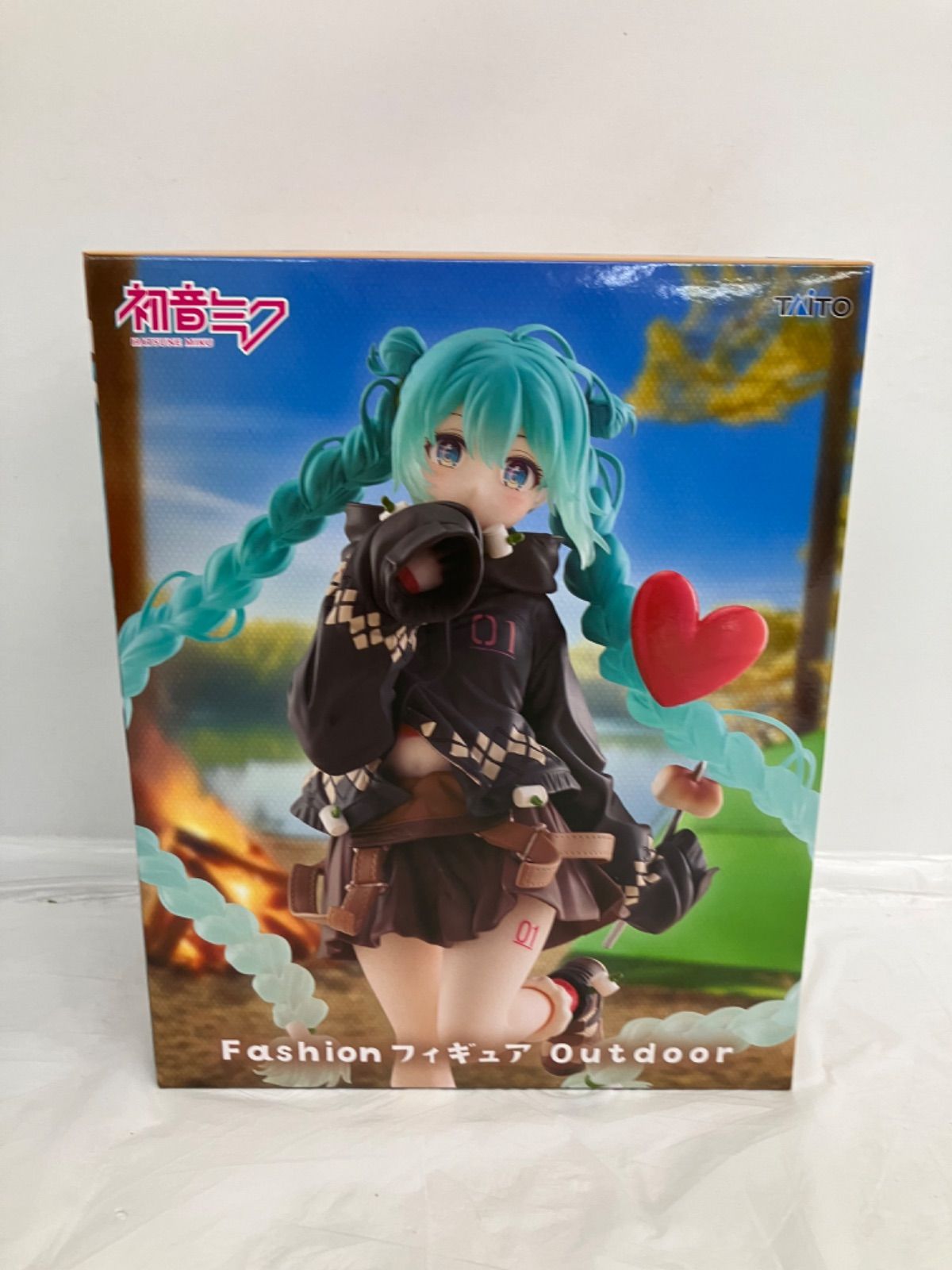 未開封 初音ミク Fashion フィギュア Outdoor 4個セット LF2867 f107