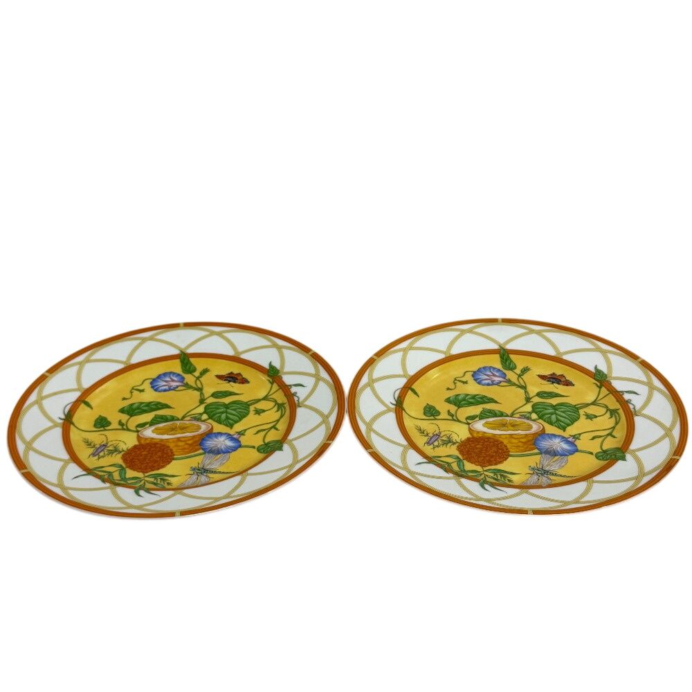 HERMES エルメス プレート 22cm 2枚セット まとめて ブランド食器 お皿