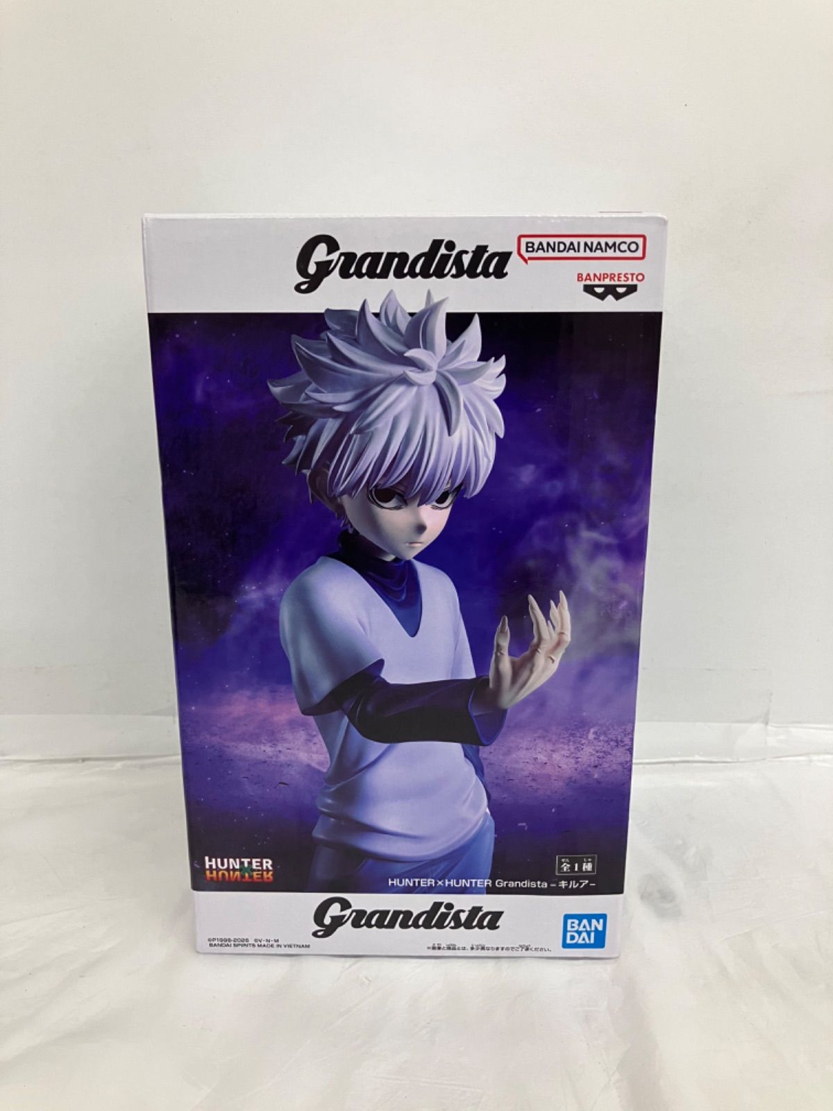 未開封 HUNTER×HUNTER Grandista キルア フィギュア 4個セット LF2863