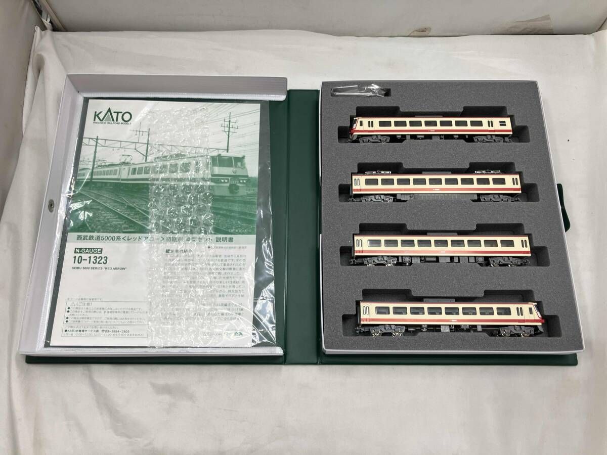 動作確認済 現状品 Nゲージ KATO 10-1323 西武鉄道5000系 レッドアロｰ