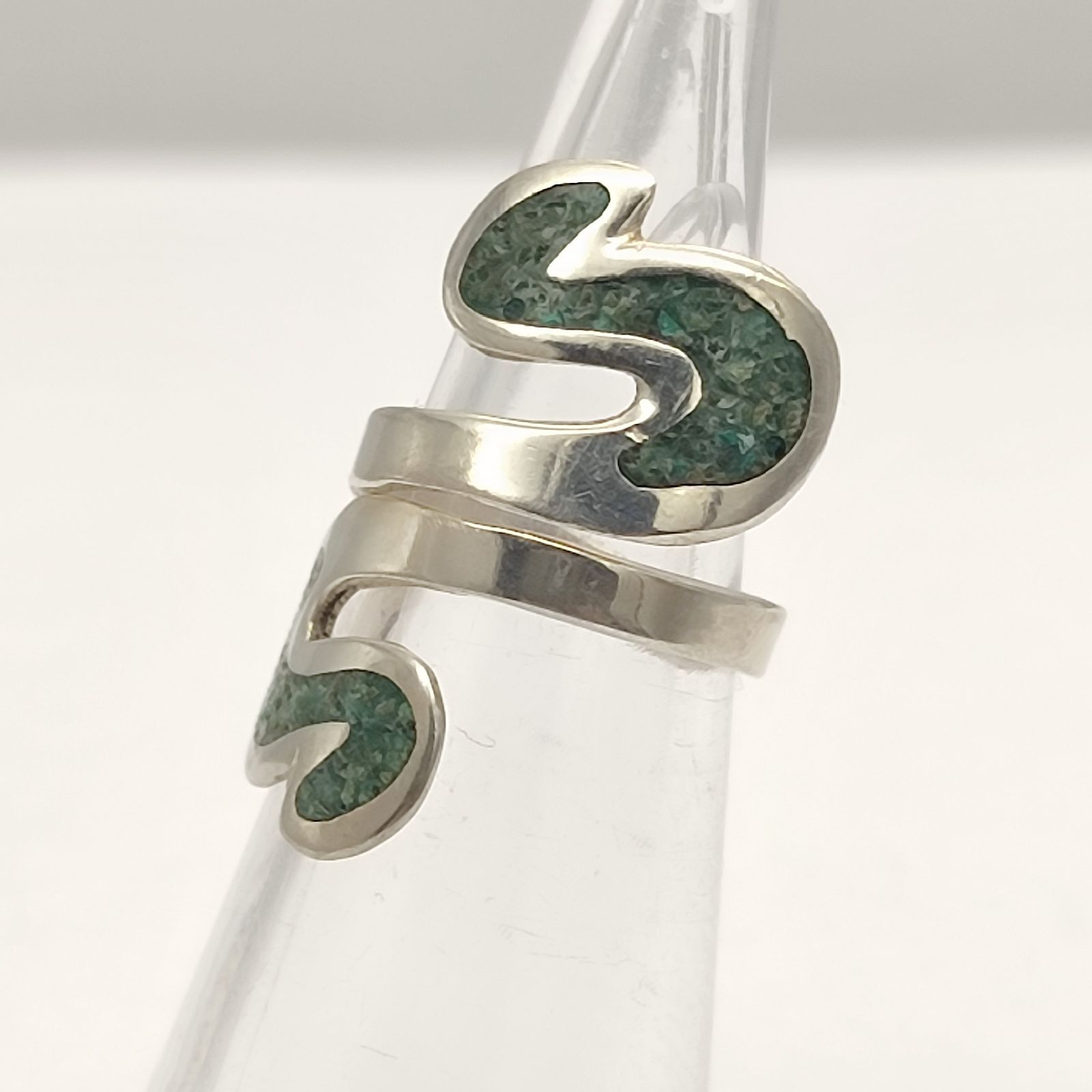 美品】メキシカンジュエリー MEXICO グリーン ターコイズデザイン